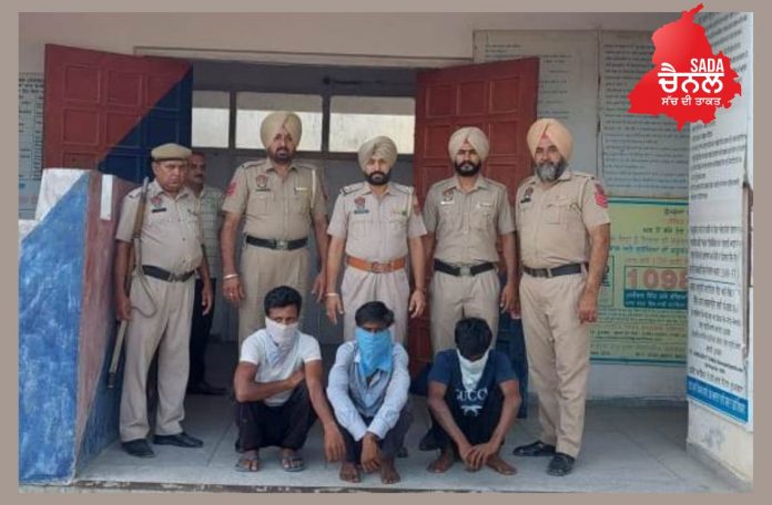 Nangal police registered a case against four persons on the complaint of robbery of a person by four masked youths near Piran Di Dargah on Maujowal Marg of Nangal
